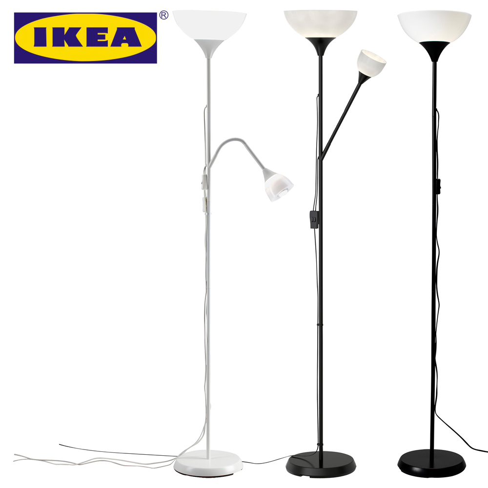 double floor lamps for reading